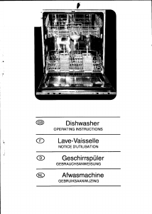 Manual ETNA AFI8504 Dishwasher