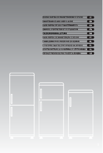 Manual Candy CKCF 6182 IS/1 Fridge-Freezer