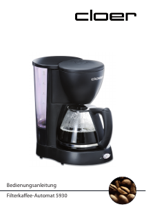 Bedienungsanleitung Cloer 5930 Kaffeemaschine