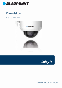 Bedienungsanleitung Blaupunkt VIO-DP20 IP Kamera