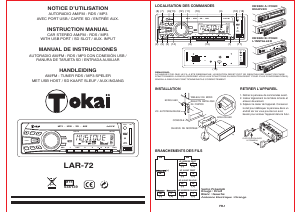 Handleiding Tokaï LAR-72 Autoradio