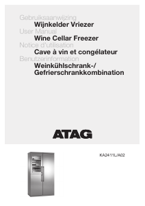 Manual ATAG KA2411L Fridge-Freezer