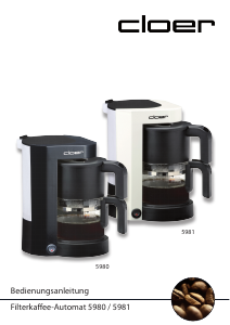 Bedienungsanleitung Cloer 5980 Kaffeemaschine