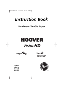 Mode d’emploi Hoover VHC 791T/1-OS Sèche-linge