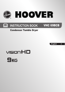 Manual Hoover VHC 69BCB-80N Dryer