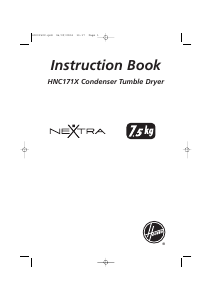 Mode d’emploi Hoover HNC 171X-SY Sèche-linge