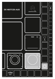Handleiding Hoover DX H85TCEX-AUS Wasdroger