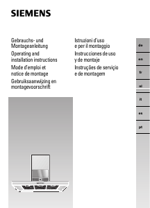 Bedienungsanleitung Siemens LC956BC60 Dunstabzugshaube