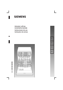 Manual Siemens SE65A591 Máquina de lavar louça
