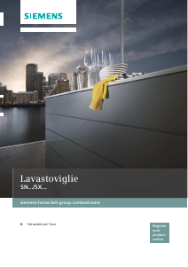 Manuale Siemens SN66P054EU Lavastoviglie