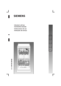 Manual Siemens SF25261 Máquina de lavar louça
