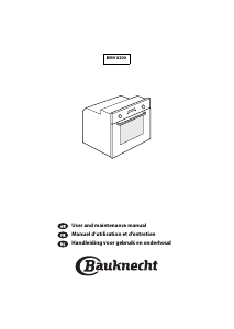 Manual Bauknecht BMV 8200 PT Oven