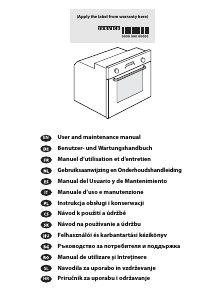 Manual Bauknecht EMC 7253 IN Oven