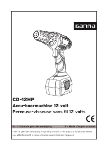 Mode d’emploi Gamma CD-12HP Perceuse visseuse