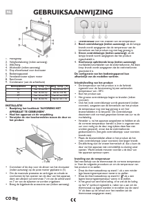 Handleiding Bauknecht GTA 300 OptimaPlus Vriezer