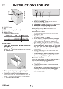 Manuale Bauknecht GTA 135 Optima Congelatore