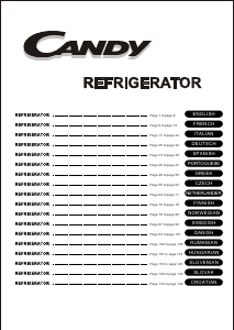 Mode d’emploi Candy CKOLS 5142W Réfrigérateur combiné