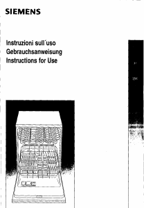 Manuale Siemens SE55E231EU Lavastoviglie