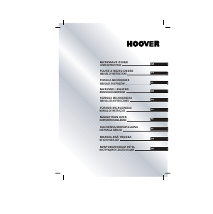 Manual Hoover HMG200X Microwave