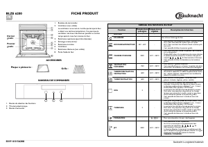 Mode d’emploi Bauknecht BLZE 6200 AL Table de cuisson