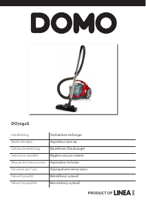 Manual Domo DO7292S Vacuum Cleaner