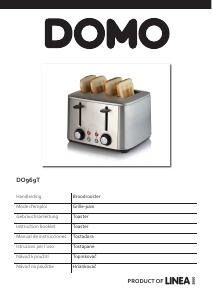 Manual Domo DO969T Toaster