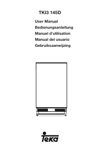 Manual de uso Teka TKI3 145 D Refrigerador