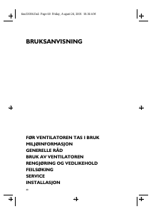 Bedienungsanleitung Ignis SHD 100 W Dunstabzugshaube