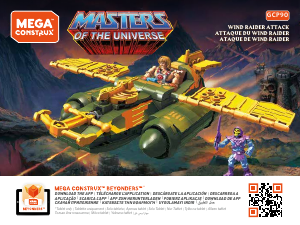 Handleiding Mega Construx set GCP90 Masters of the Universe Wind raider attack