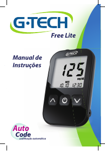 Manual G-Tech Free Lite Medidor de glicemia