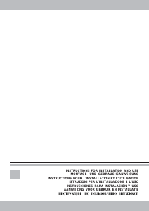 Manual de uso Hoover HCV91WA Campana extractora