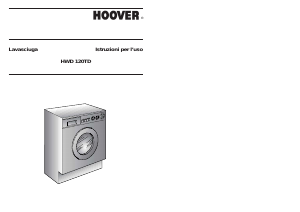 Manuale Hoover HWD 120-80 Lavasciuga
