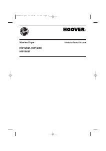Handleiding Hoover HW130MUK Was-droog combinatie