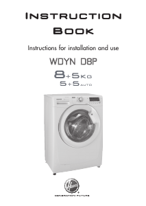 Manual Hoover WDYN 8615D8P-80 Washer-Dryer