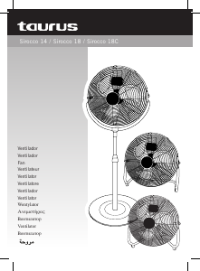 Mode d’emploi Taurus Sirocco 14 Ventilateur