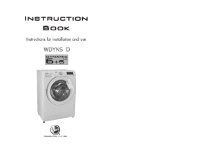 Manual Hoover WDYNS 654D-80 Washer-Dryer