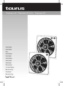 Manual Taurus Tropicano 4V Ventilator