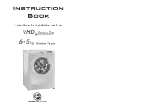 Manual Hoover VH W654D-80 Washer-Dryer