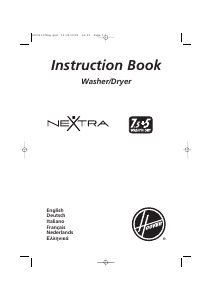 Manual Hoover HNWF 6167-84M Washer-Dryer