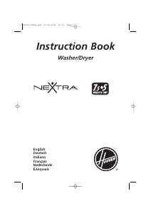 Mode d’emploi Hoover HNWF6167-14S Lave-linge séchant