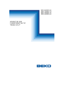 Manual BEKO BDEU 121 Aer condiționat