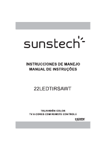 Manual de uso Sunstech 22LEDTIRSA Televisor de LED