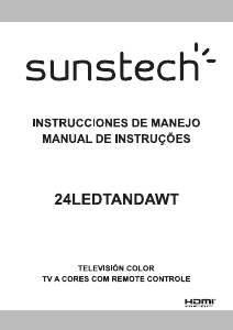 Manual de uso Sunstech 24LEDTANDA Televisor de LED