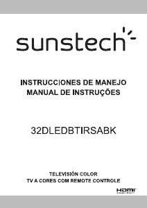 Manual Sunstech 32DLEDBTIRSA Televisor LED