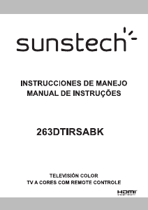 Manual Sunstech 263DTIRSA Televisor LED