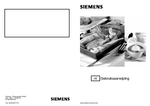 Handleiding Siemens ER926SB90D Kookplaat