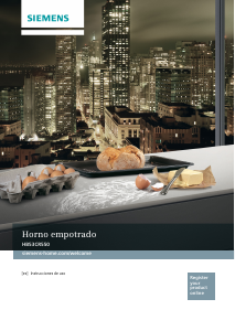 Manual de uso Siemens HB53CR550 Horno