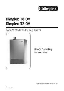 Handleiding Dimplex 18 OV Geiser