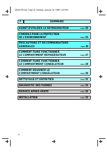 Mode d’emploi Bauknecht KGA-S Symphony/1 Réfrigérateur combiné