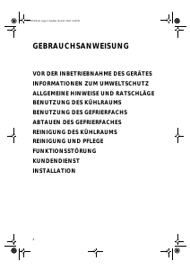 Bedienungsanleitung Bauknecht KGI 3112/A Kühl-gefrierkombination